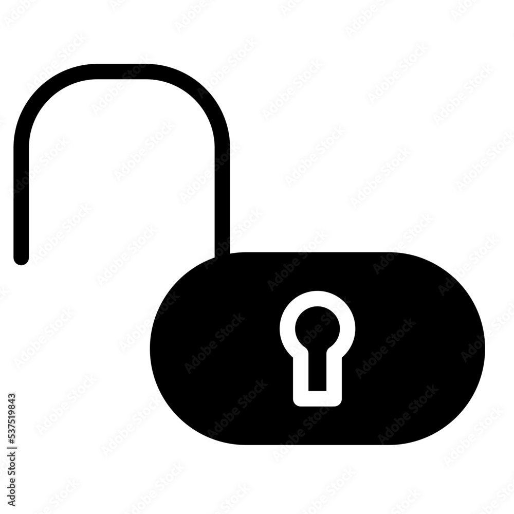 padlock unlock icon padlock unlock icon