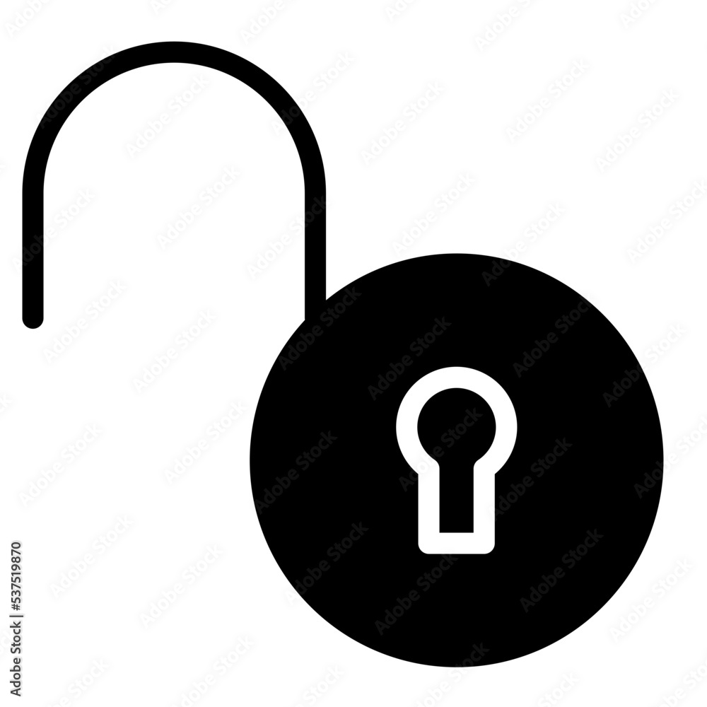 padlock unlock icon padlock unlock icon