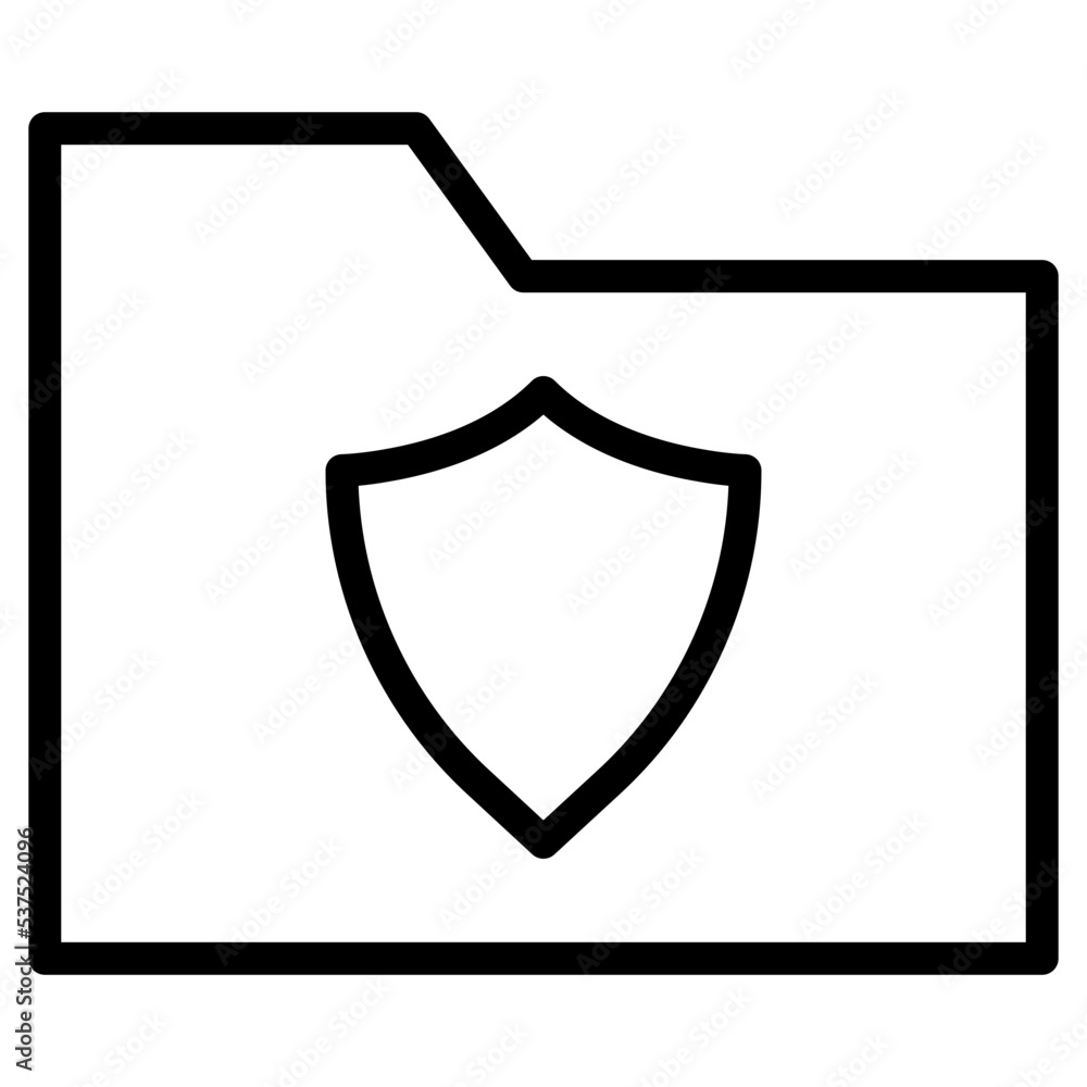 folder security icon folder security icon