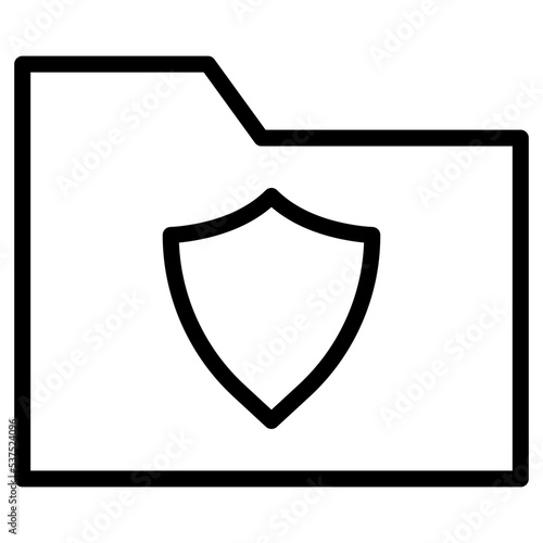 folder security icon