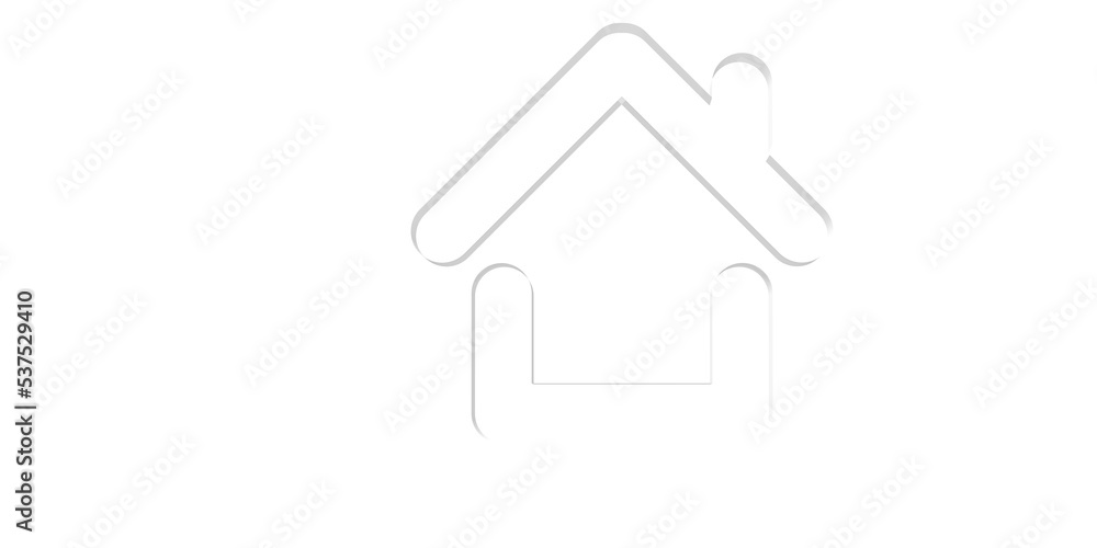 imply flat lay design with miniature white toy house imply flat lay design with miniature white toy house