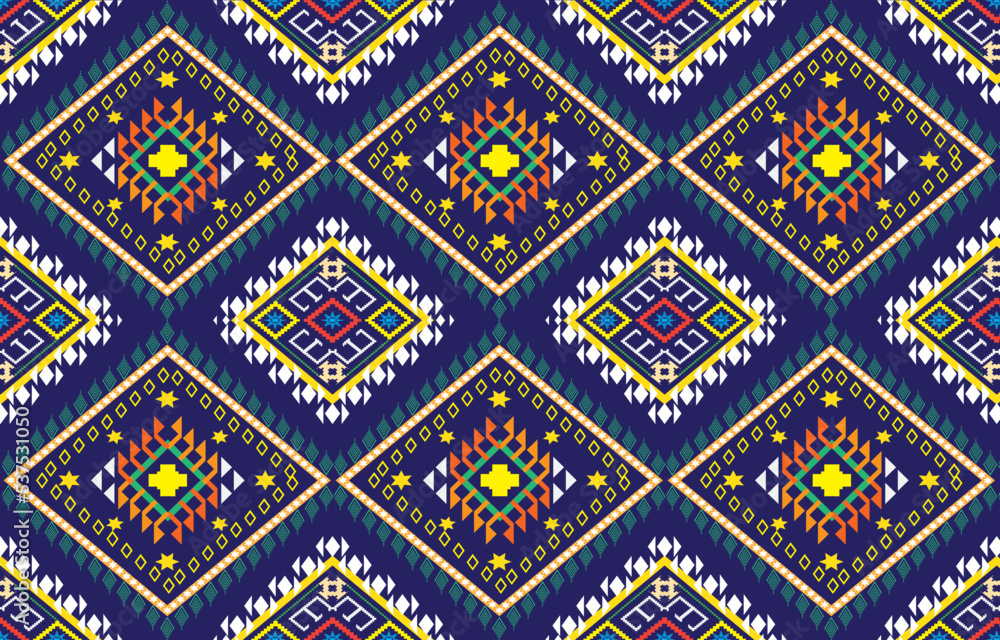 tribal ethnic themes geometric seamless background with a Peruvian american indigenous pattern. Textile print with rich native American tribal themes in an ethnic traditional style. Clothing tribal ethnic themes geometric seamless background with a Peruvian american indigenous pattern. Textile print with rich native American tribal themes in an ethnic traditional style. Clothing