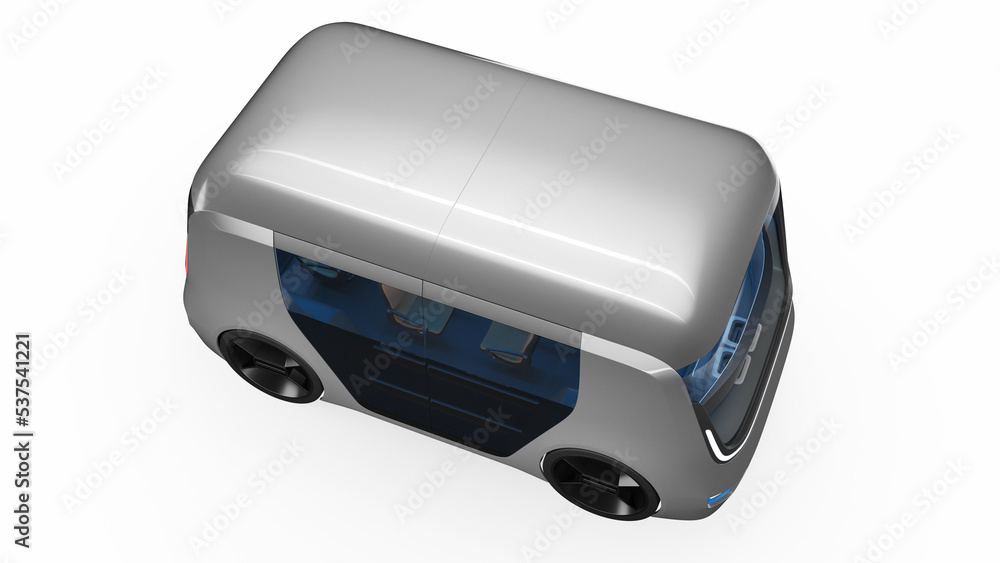 3d rendered fictional car illustration of a generic minibus 3d rendered fictional car illustration of a generic minibus