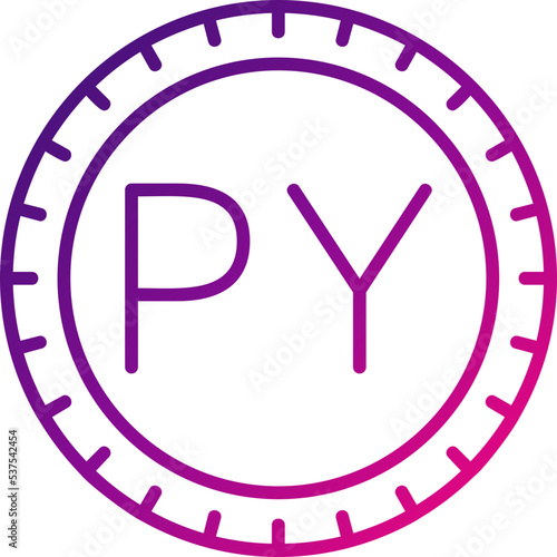 Paraguay Dial code Icon