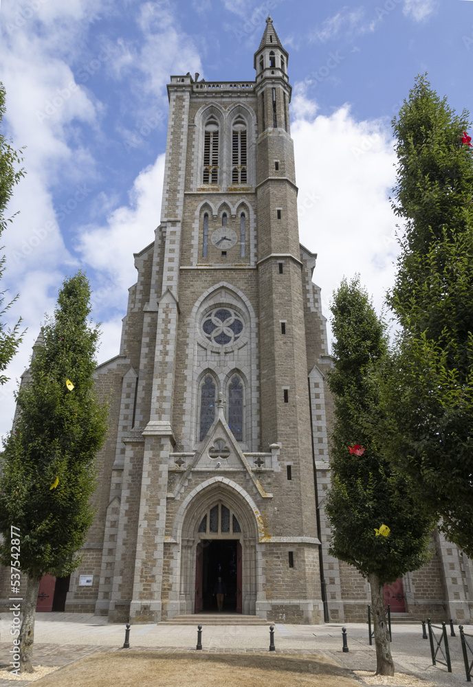 Église de Cancale en Bretagne en France