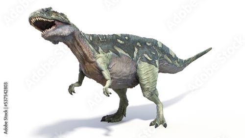3d rendered dinosaur illustration of the Acrocanthosaurus © Sebastian Kaulitzki