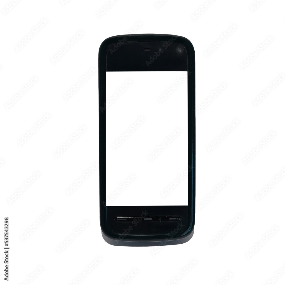 Mobile small smart phone cellphone in PNG isolated on transparent background Mobile small smart phone cellphone in PNG isolated on transparent background