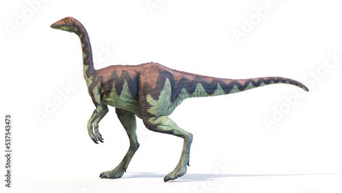 3d rendered dinosaur illustration of the Archaeornithomimus © Sebastian Kaulitzki