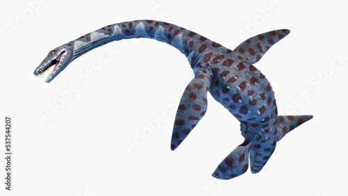 Fototapeta Naklejka Na Ścianę i Meble -  3d rendered dinosaur illustration of the Attenborosaurus