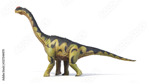 3d rendered dinosaur illustration of the Camarasaurus