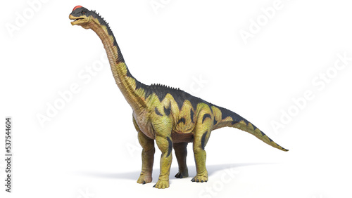 3d rendered dinosaur illustration of the Camarasaurus