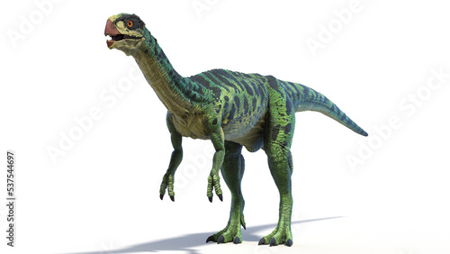 3d rendered dinosaur illustration of the Chilesaurus