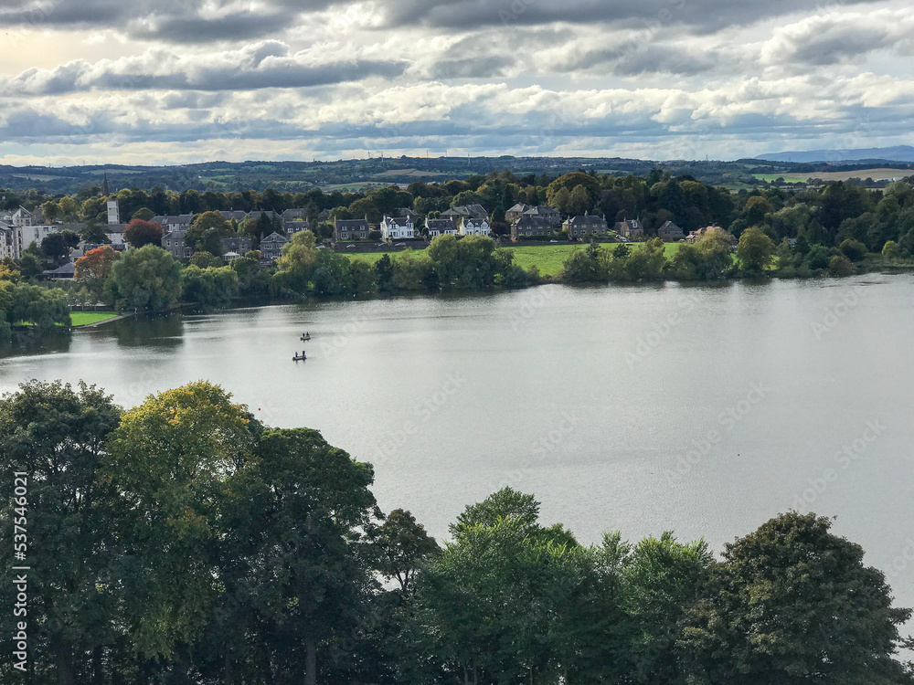 View from Linlithgow Palace, Linlithgow, Scotland