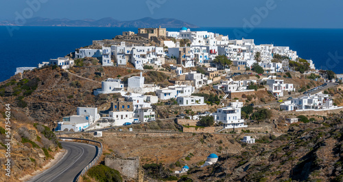 The Greek village of Kastro on the island of Sifnos © Rex Wholster