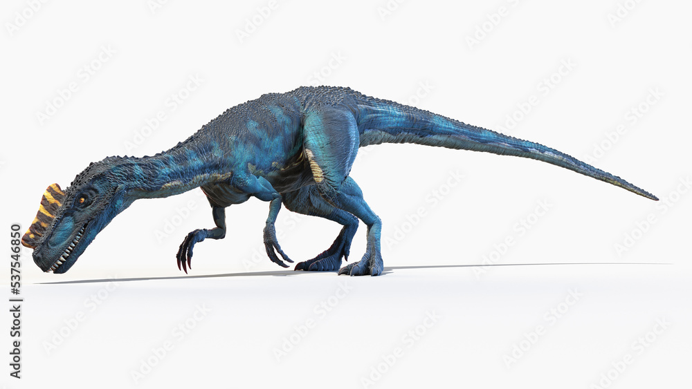 3d rendered dinosaur illustration of the Proceratosaurus 3d rendered dinosaur illustration of the Proceratosaurus