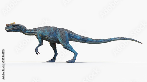3d rendered dinosaur illustration of the Proceratosaurus © Sebastian Kaulitzki