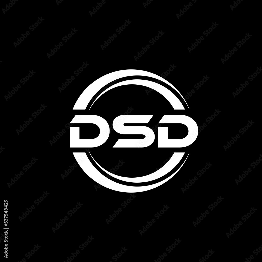 DSD letter logo design with black background in illustrator, vector logo modern alphabet font overlap style. calligraphy designs for logo, Poster, Invitation, etc. DSD letter logo design with black background in illustrator, vector logo modern alphabet font overlap style. calligraphy designs for logo, Poster, Invitation, etc.