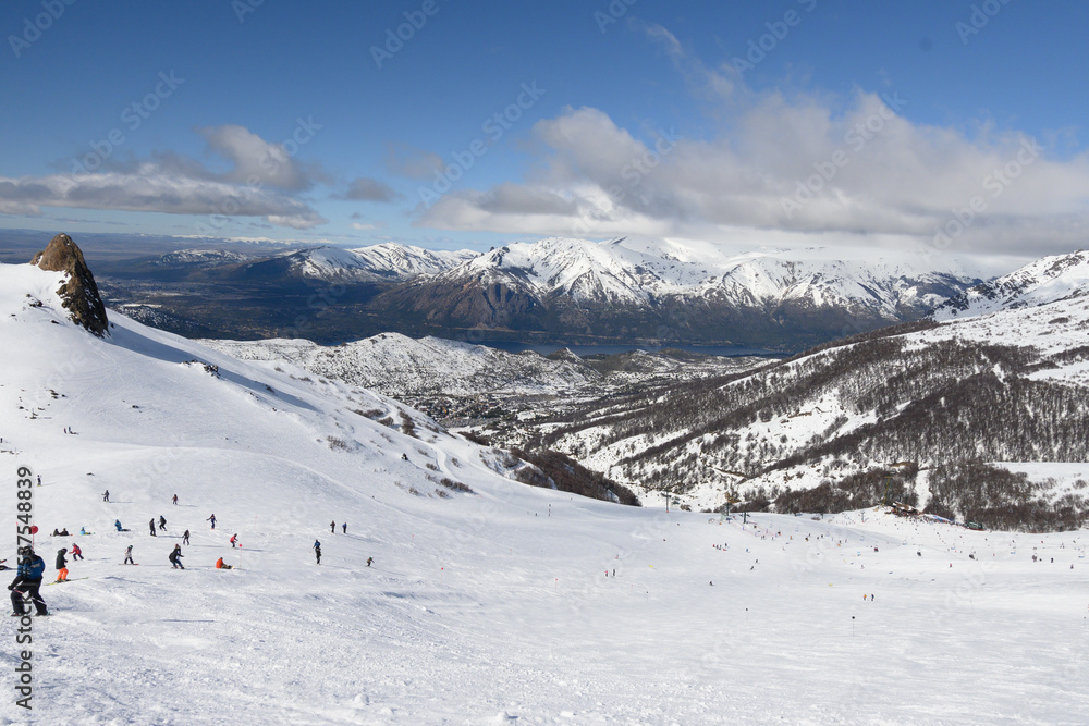 Cerro Catedral, ski resort in Bariloche, Argentina Cerro Catedral, ski resort in Bariloche, Argentina