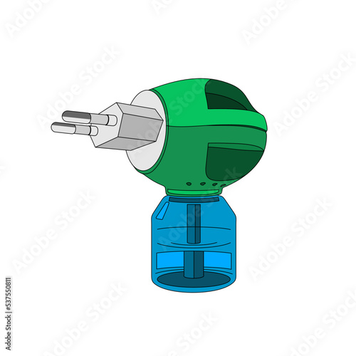 Electric fumigator from mosquitoes. Repellent.