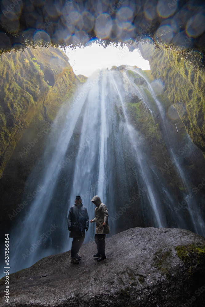 Obraz premium Gljufrafoss waterfall, Iceland