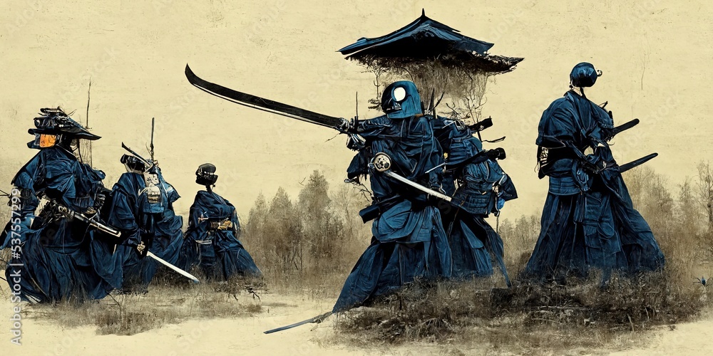 japanese anime swordsman