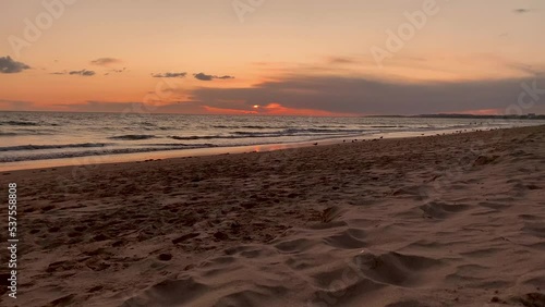 Sunset at the beach