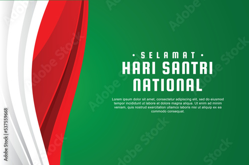 National Santri Day Background Event
