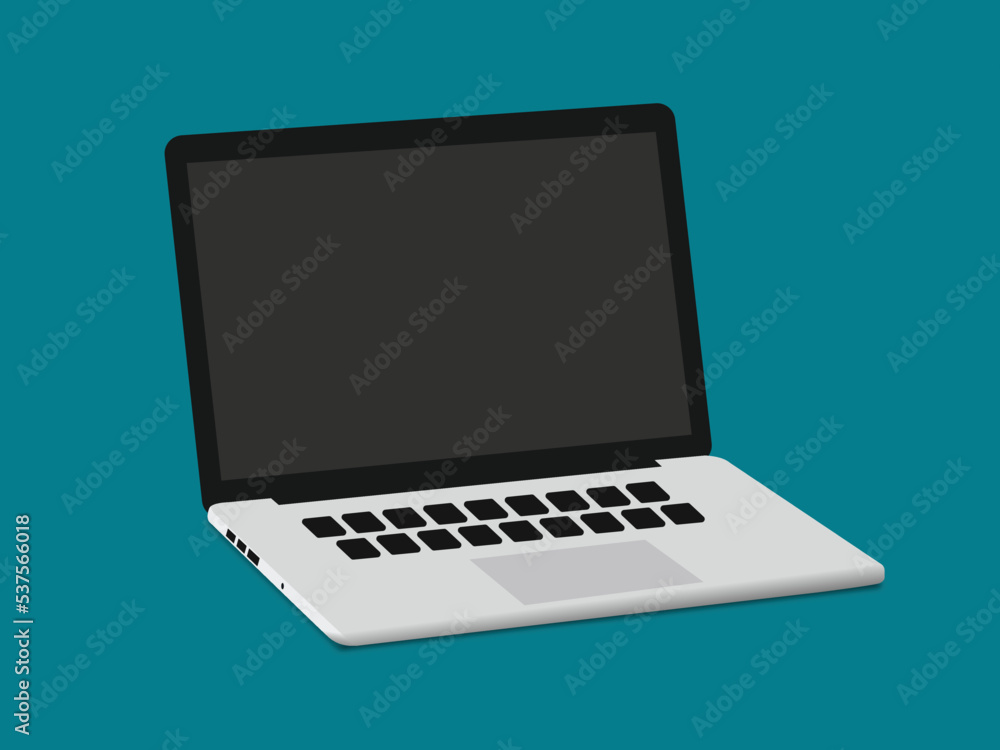 illustration of a Laptop design vector template illustration of a Laptop design vector template