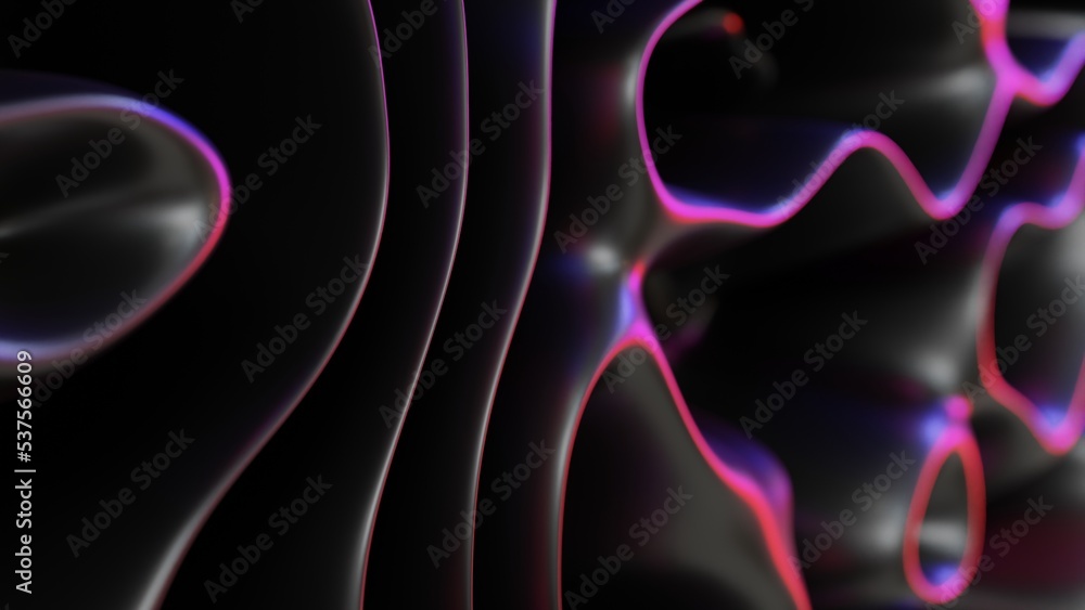 3d visualization abstraction of a color wave 3d visualization abstraction of a color wave