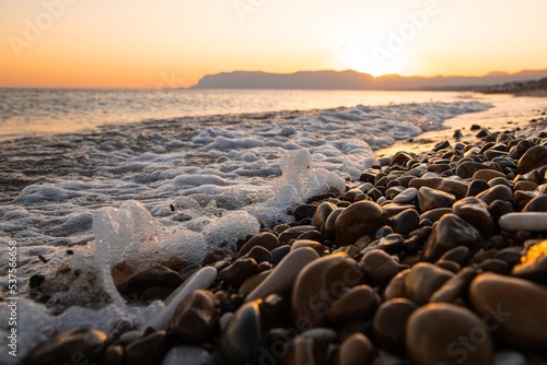 Sunrise at the sea © Olga