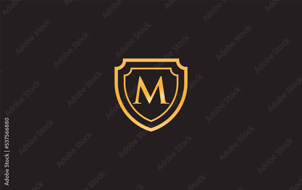 Double shield and golden elegant logo symbol design image with alphabets for professional brand and business Double shield and golden elegant logo symbol design image with alphabets for professional brand and business