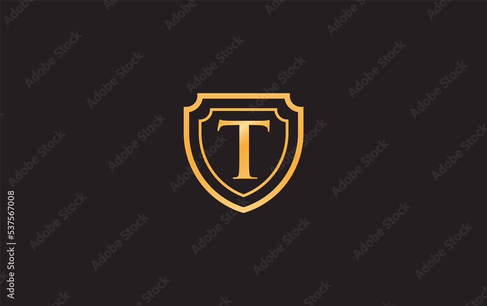 Double shield and golden elegant logo symbol design image with alphabets for professional brand and business Double shield and golden elegant logo symbol design image with alphabets for professional brand and business