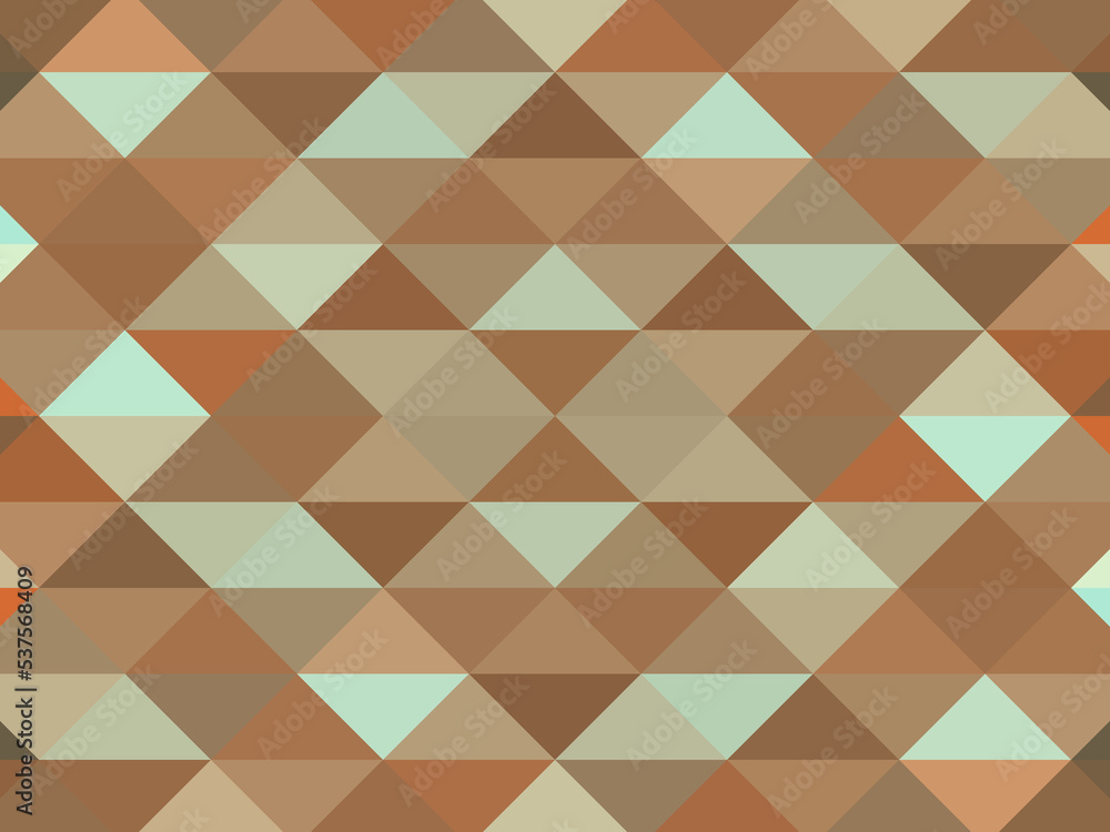 Multicolored abstract texture. Background consisting of triangles. Triangular pixelation, checkered textile. Multicolored abstract texture. Background consisting of triangles. Triangular pixelation, checkered textile.