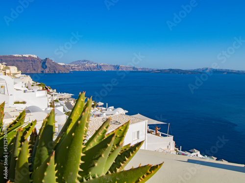 view of the sea from i merovigli photo