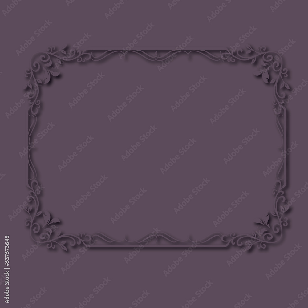 Frame, in the style of an ornament, Vector illustration eps 10, Art. Frame, in the style of an ornament, Vector illustration eps 10, Art.