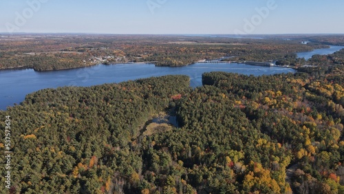 Canadian Lake in the Fall