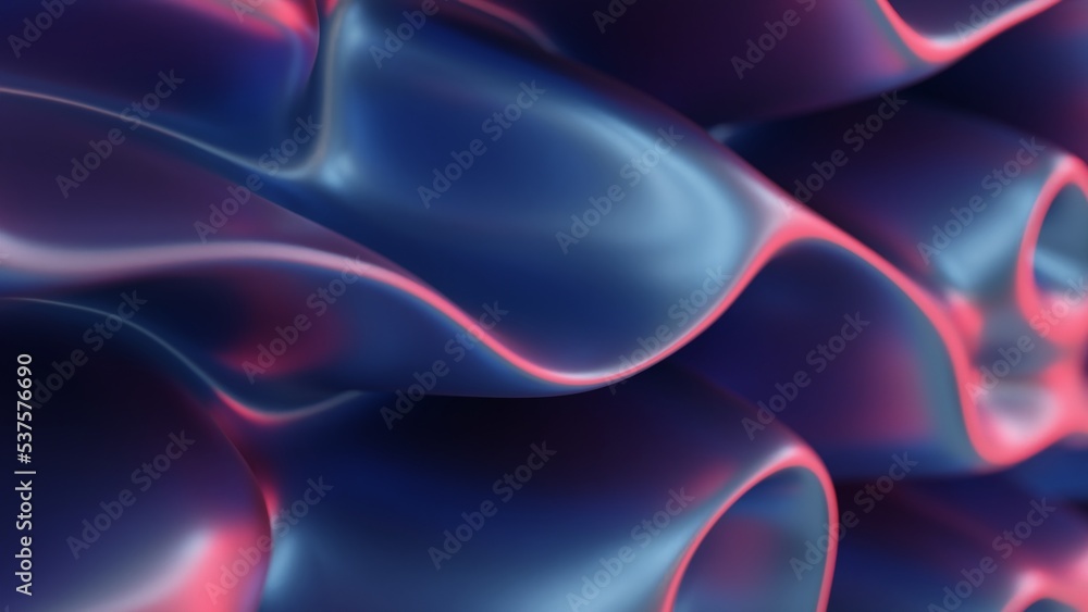 3d visualization abstraction of a color wave 3d visualization abstraction of a color wave