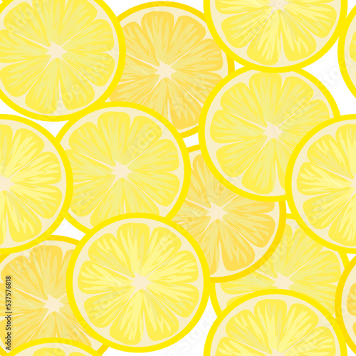seamless pattern with lemons