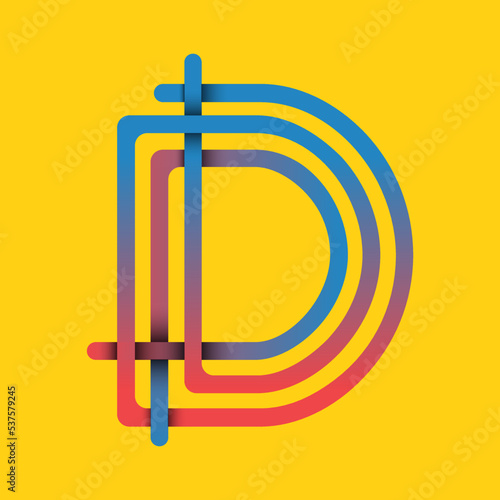 Letter D