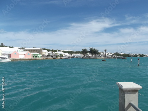 Waterfront of the historic town of St. George, Grand Bermuda, Bermuda