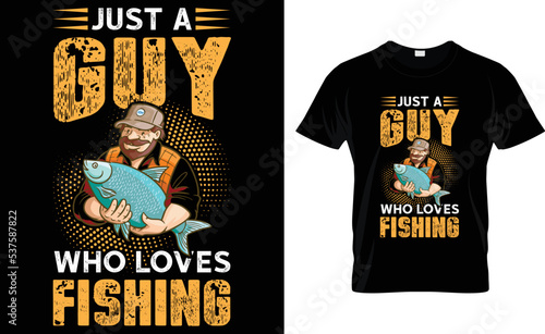 Fishing T-shirt Design
