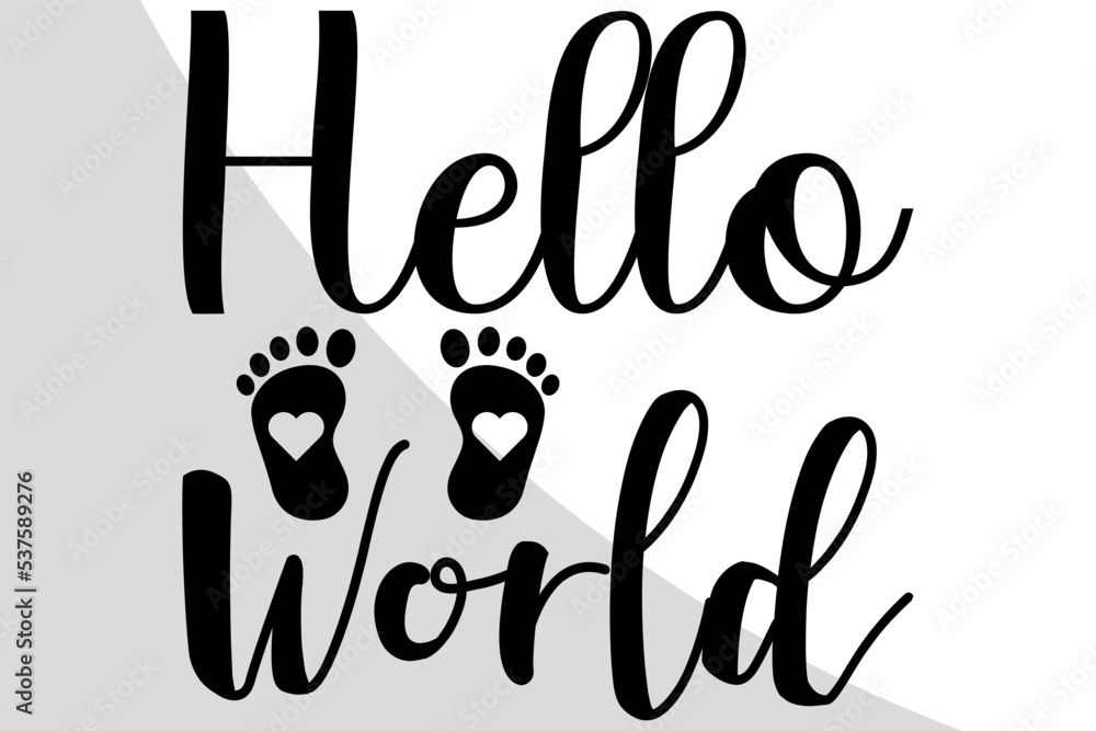 Fototapeta premium Baby Single Svg, Newborn Baby, Baby Boy, Baby Girl, Baby Cricut Files, Cut Files for Crafters, Dxf, Eps, Png