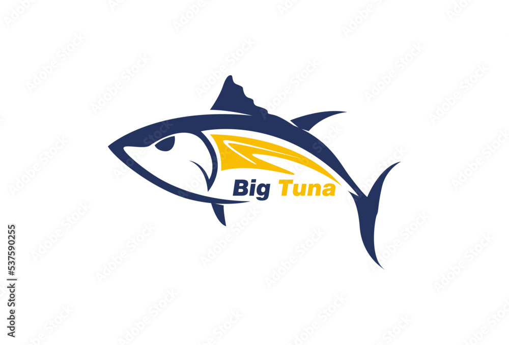 Illustration Vector graphic of Tuna fish as a food fit for Healty Food Logo,Fresh Fish Concept etc. Illustration Vector graphic of Tuna fish as a food fit for Healty Food Logo,Fresh Fish Concept etc.