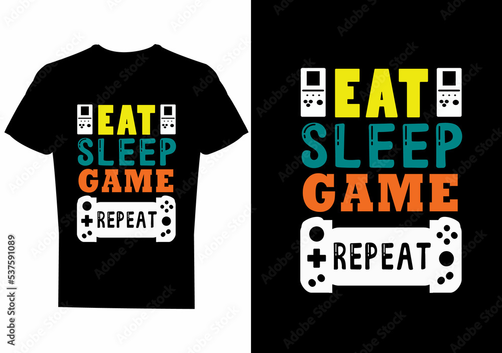 Game t shirt design Game t shirt design