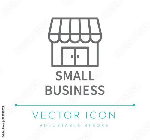Small Business Line Icon