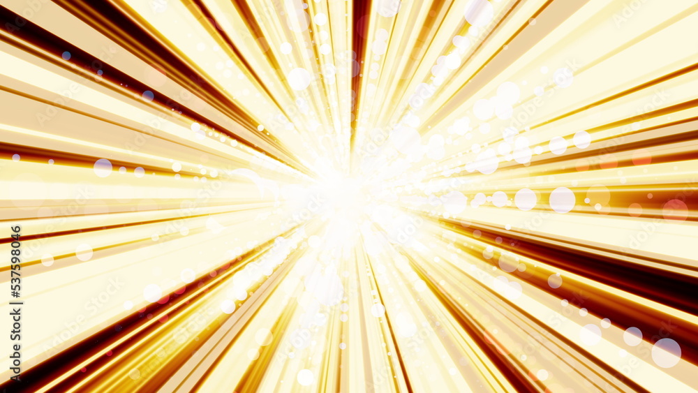 Obraz premium Abstract shine. Computer generated 3d render