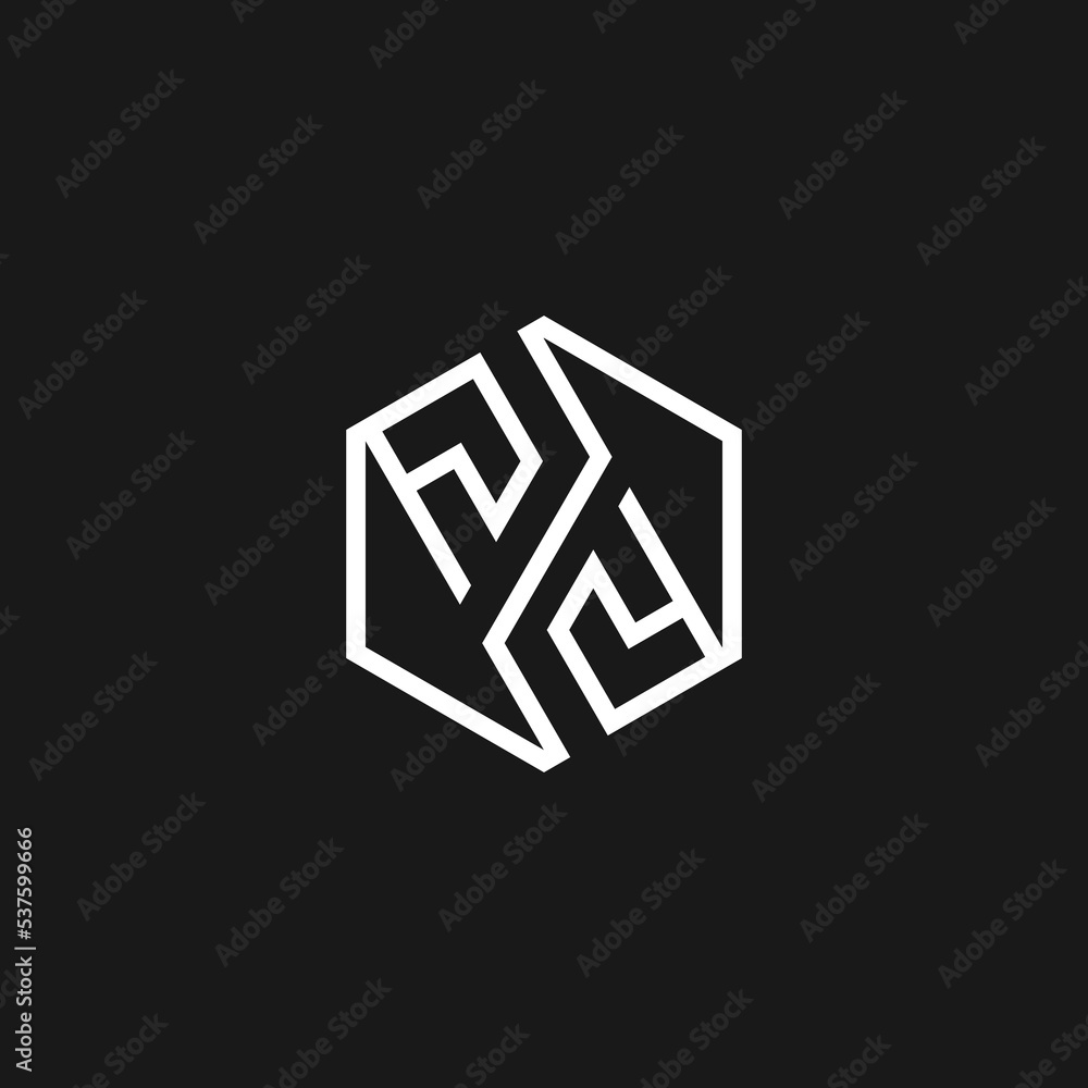 Abstract logo concept, Letter H, Minimal Illustrated vector design Abstract logo concept, Letter H, Minimal Illustrated vector design