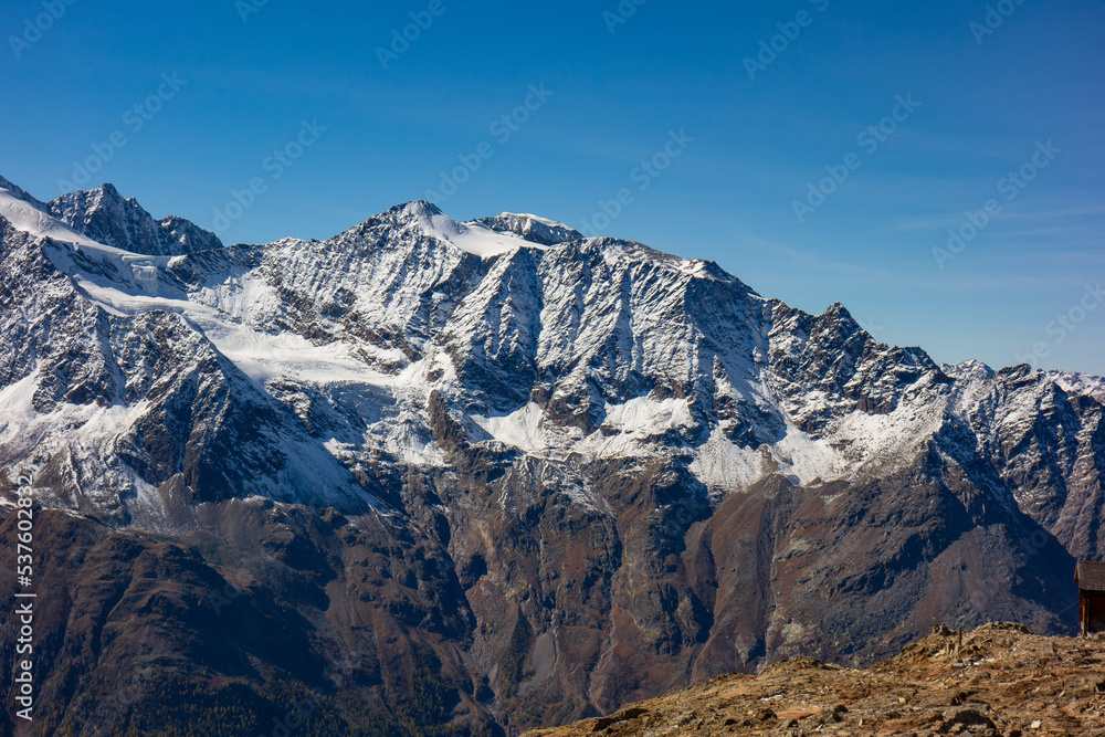Wandern in den schweizer Berg