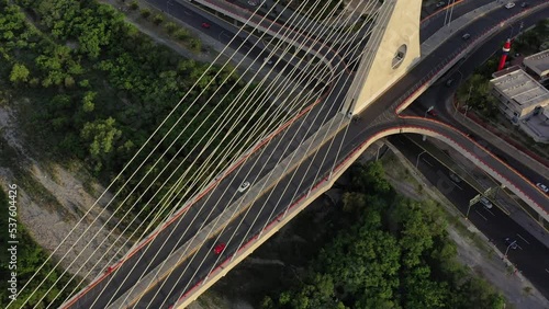 Puente Atirantado. Monterrey, México photo