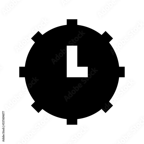 Clockwise Flat Vector Icon
